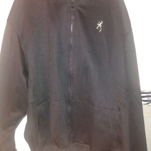 Browning jacket with hood
